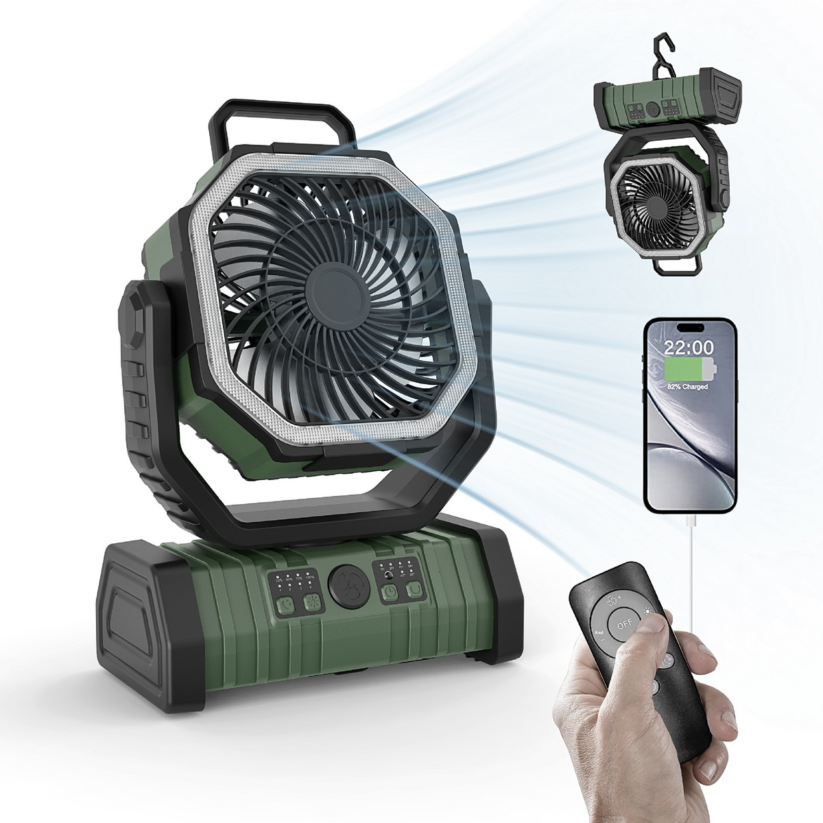 Wireless Outdoor Fan