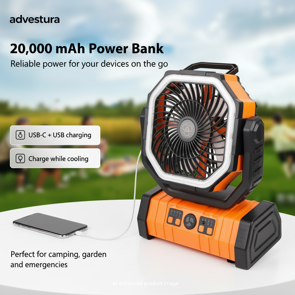Wireless Outdoor Fan