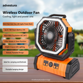 Wireless Outdoor Fan