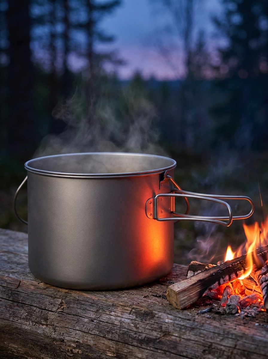 Folding Thickened Camping Pot