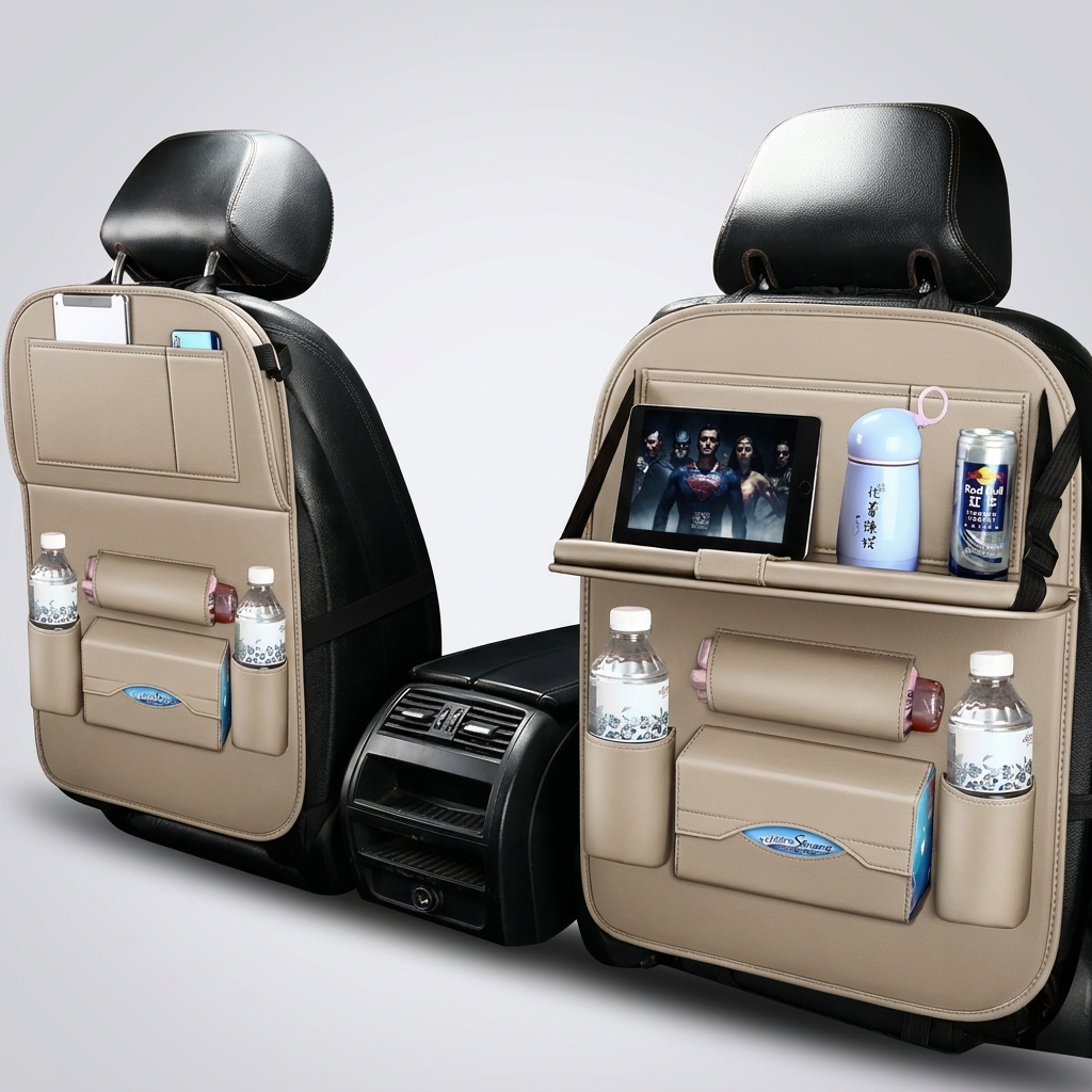 Car Backseat Storage Organizer